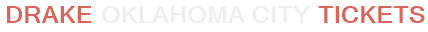 Drake Oklahoma City Tickets